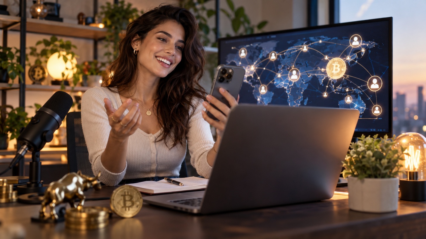Referral programs for crypto platforms